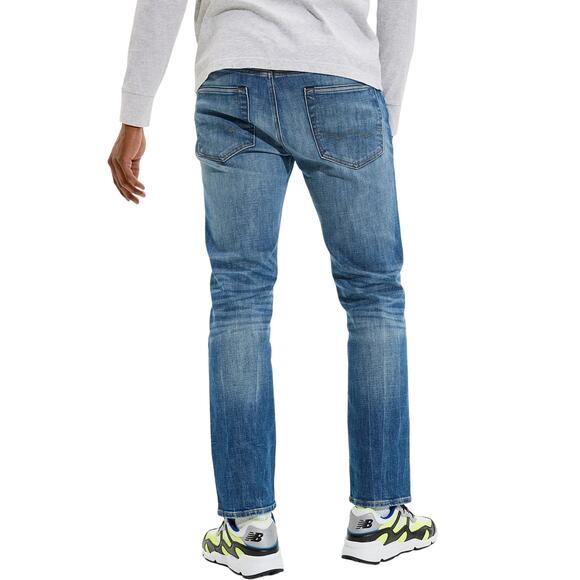 American Eagle AirFlex+ Temp Tech Straight Jean, Men's Size 29x30, Medium Indigo - Picture 2 of 8